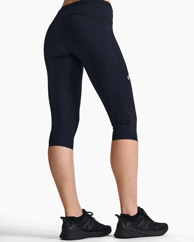 2XU Women Aero Mid-Rise Comp 3/4 Tights