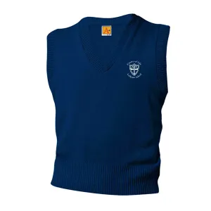 6600-COL Youth V-Neck Sweater Vest-Discounted 50%