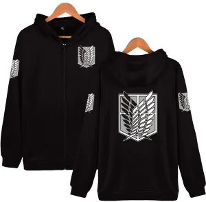 Anime Attack on Titan Hoodie - Unisex Pullover Hoodie Casual Fashion 3D Printing Sweatshirt