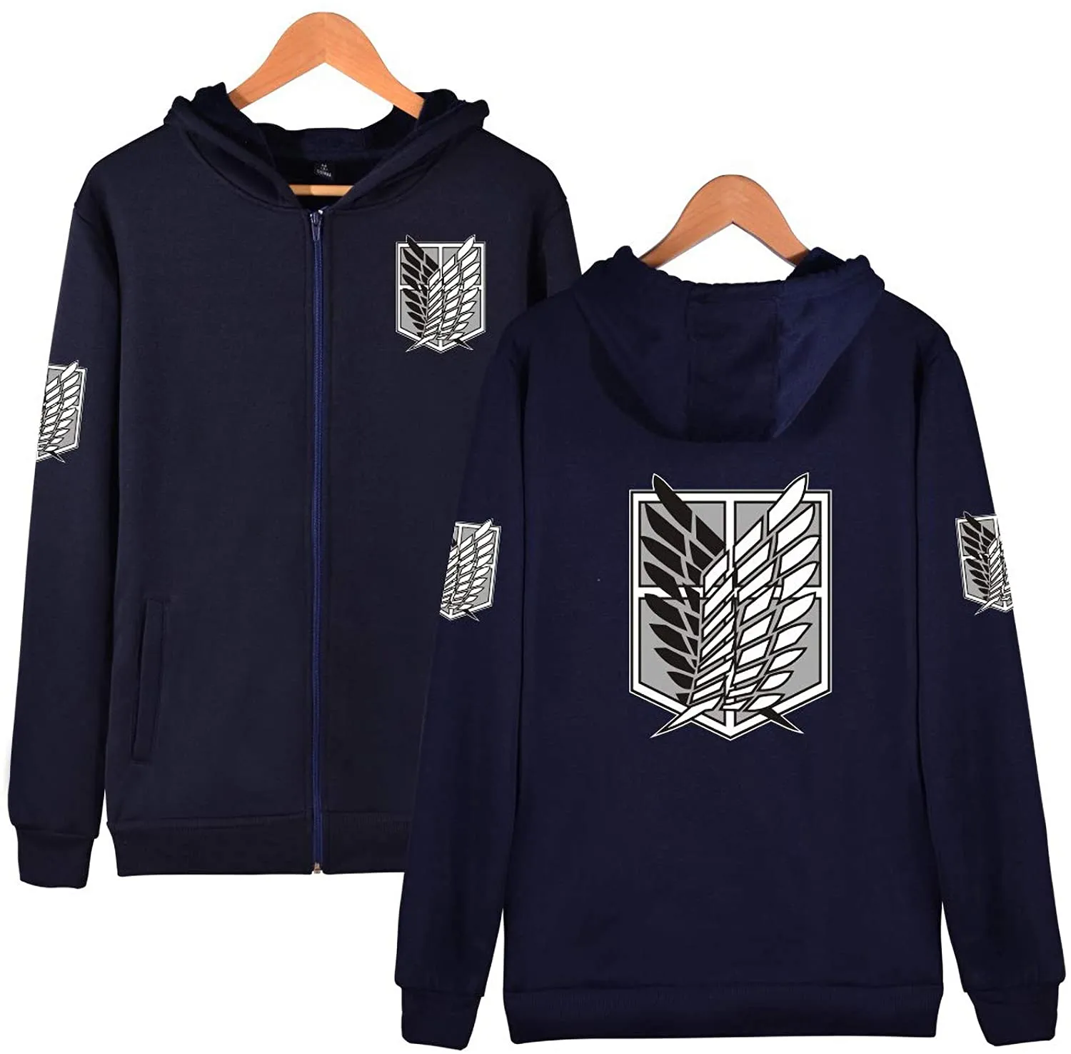 Anime Attack on Titan Hoodie - Unisex Pullover Hoodie Casual Fashion 3D Printing Sweatshirt