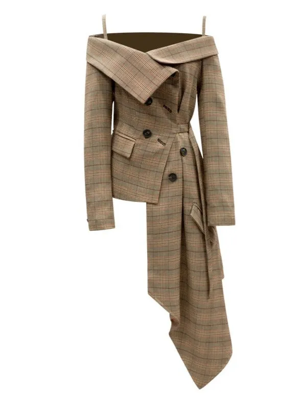 Asymmetrische Jas - Dames