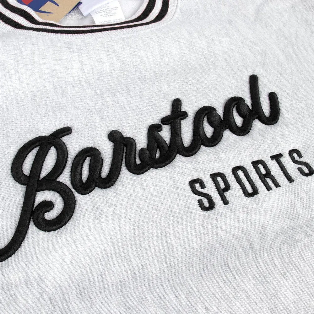 Barstool Sports Ribbed Champion Crewneck