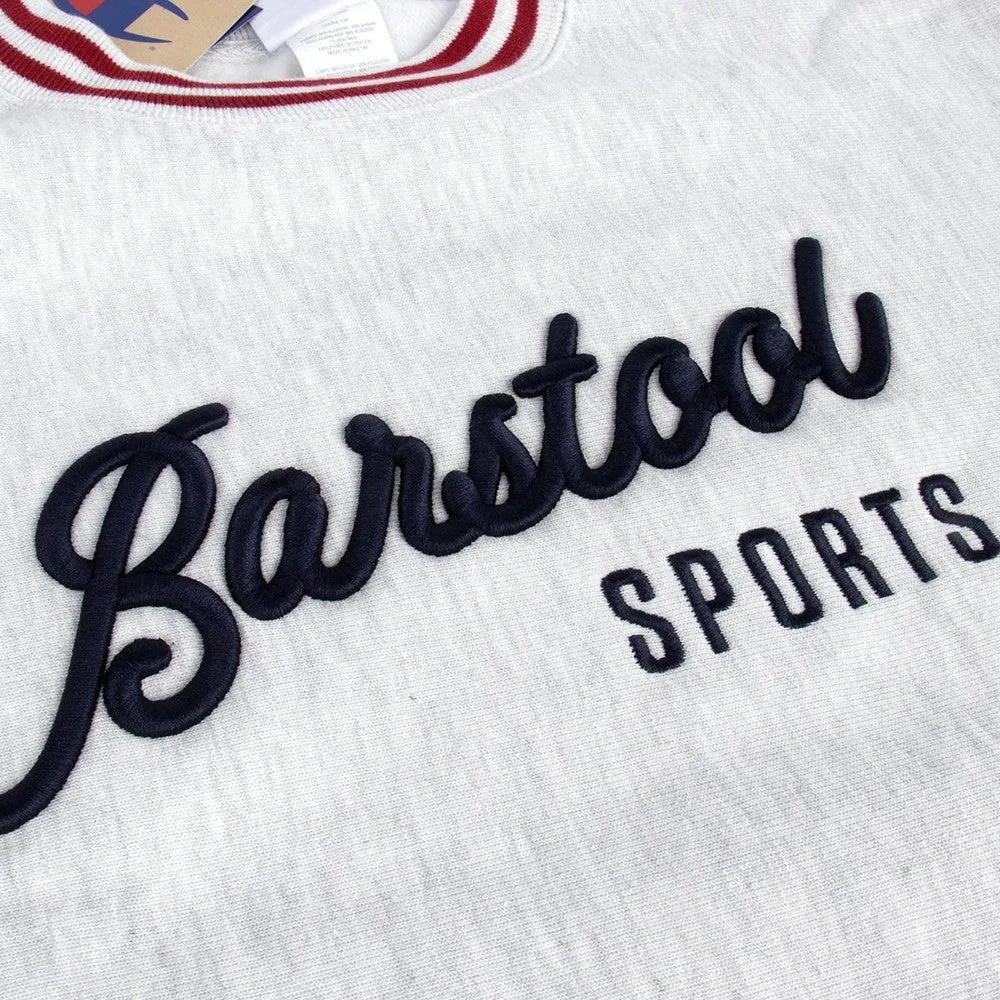 Barstool Sports Ribbed Champion Crewneck