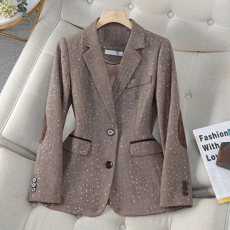 Blazer - Dames - Elegante stijl met luxe stof en perfecte pasvorm