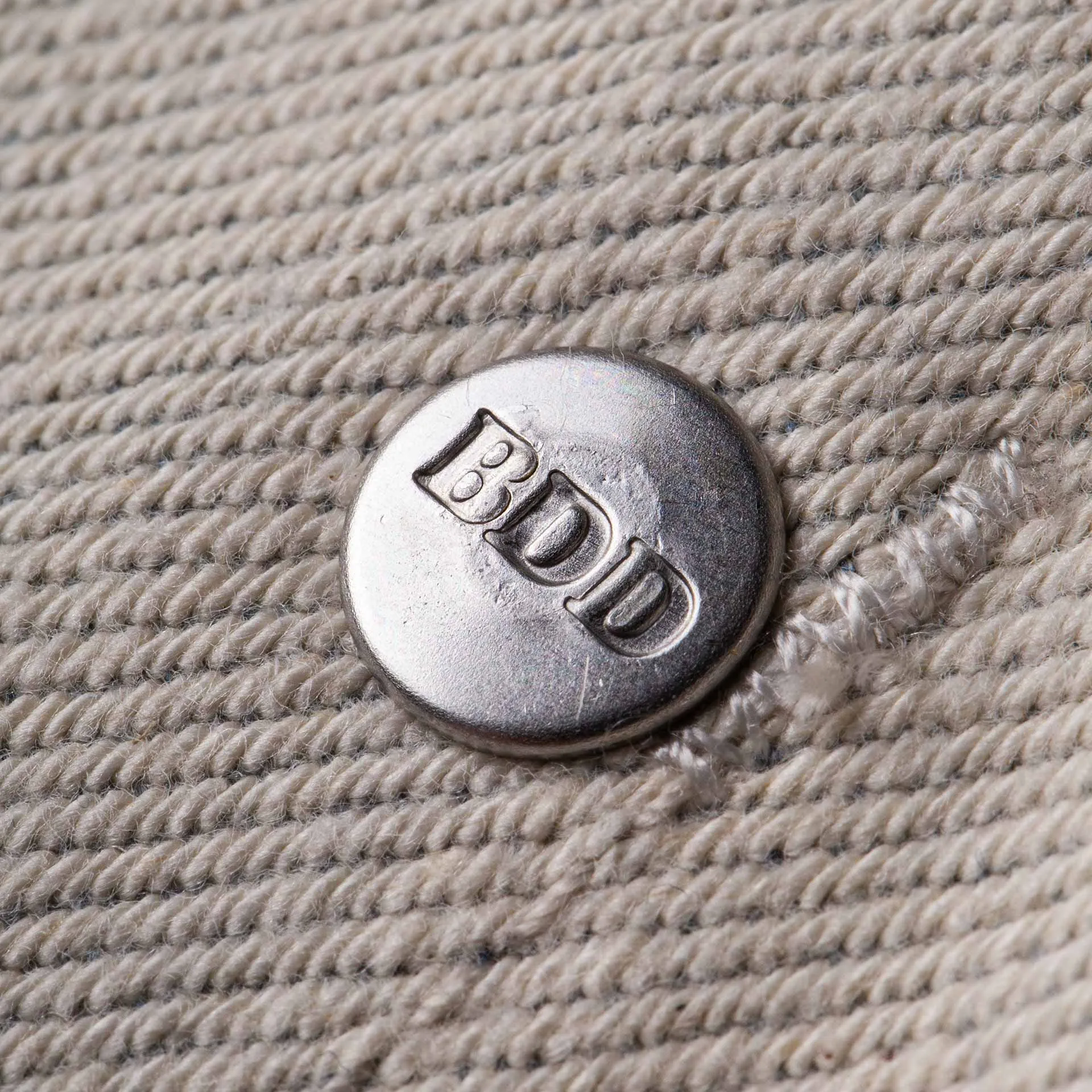 BWJ-01 WORKER JACKET 14 oz. ecru ‘paint roller’ selvedge