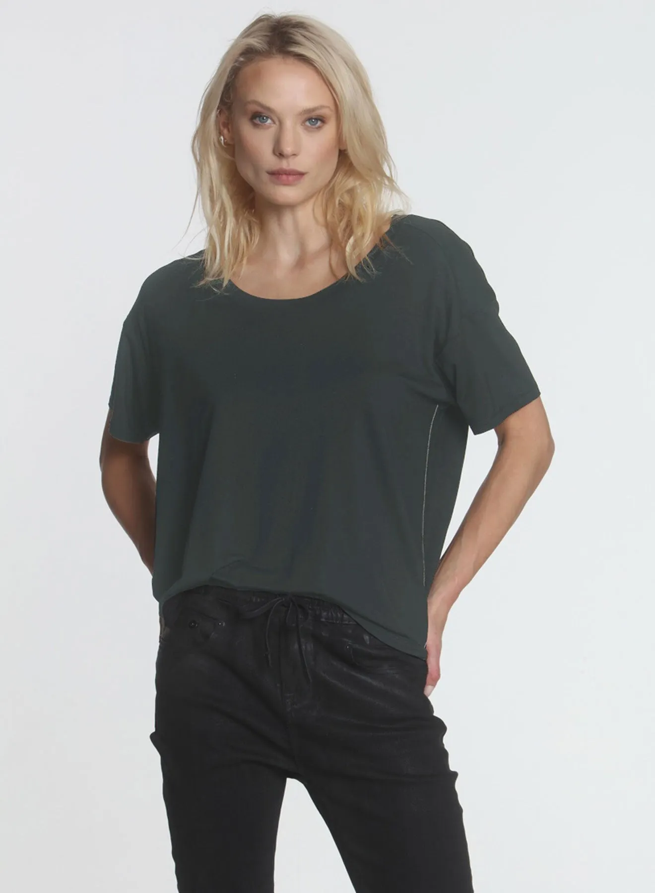 Delila Wide Scoop - Loden