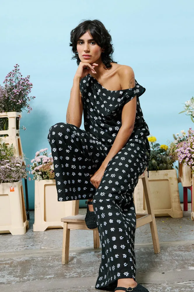 FRNCH Nuray Floral Print Trousers