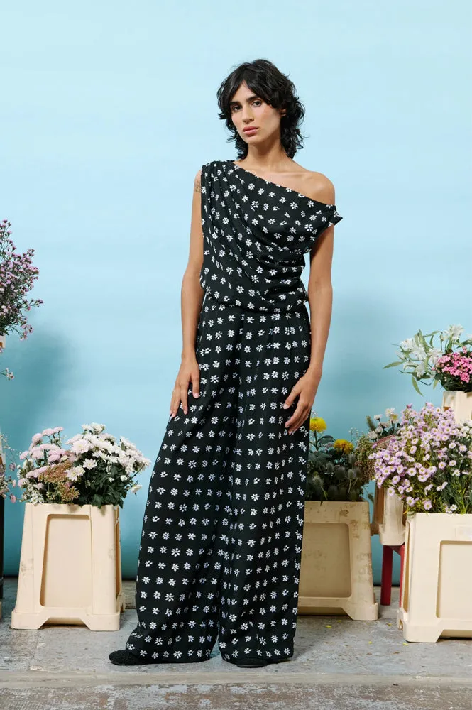 FRNCH Nuray Floral Print Trousers