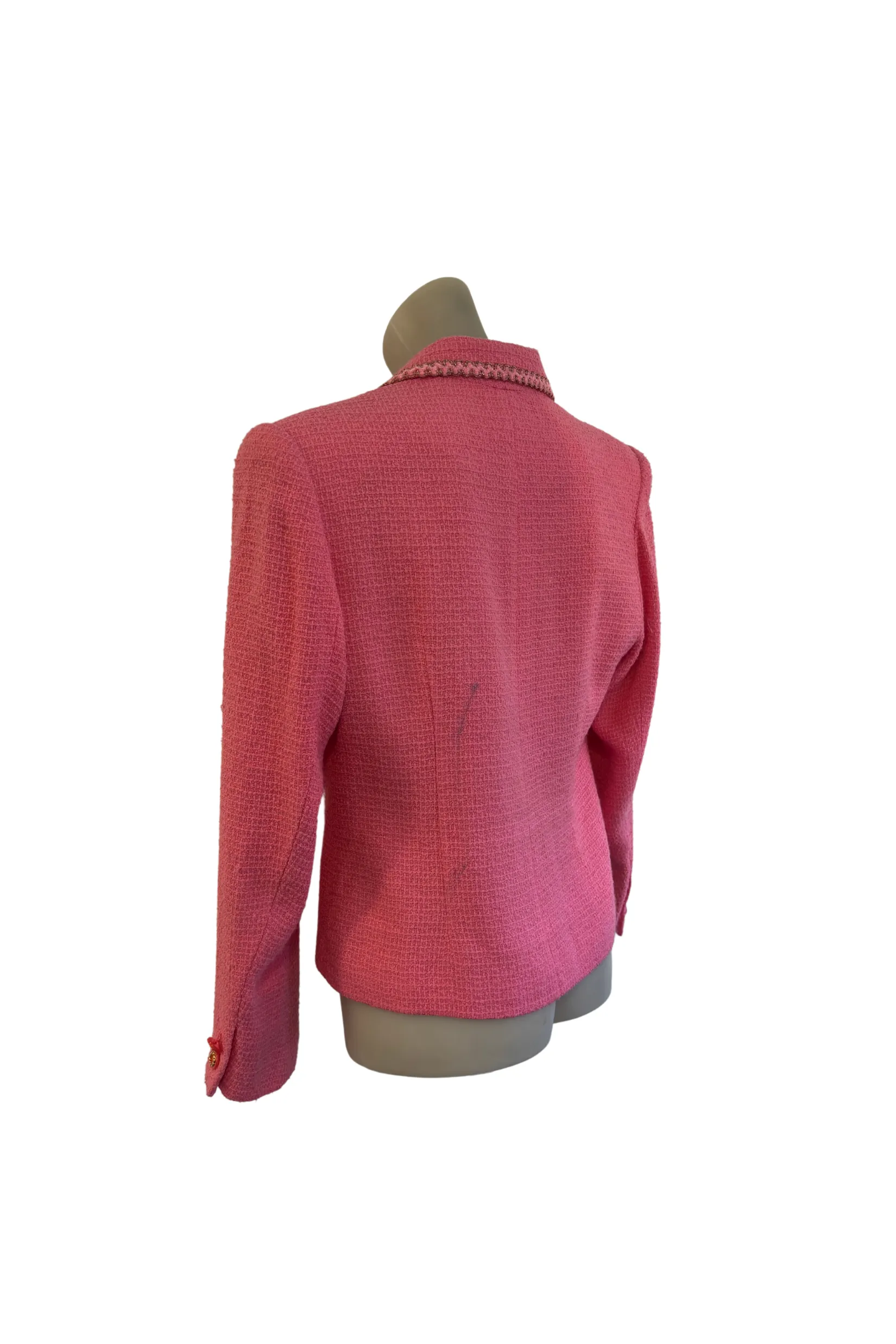L   D Fashion Collection vintage bubblegum pink blazer, 40
