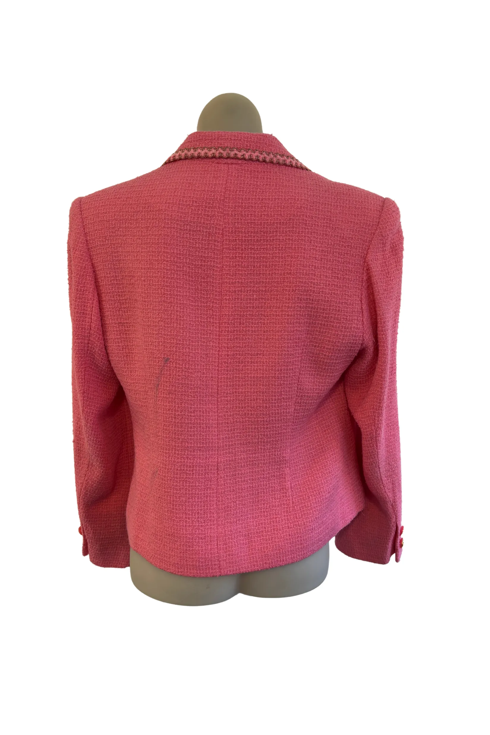 L   D Fashion Collection vintage bubblegum pink blazer, 40