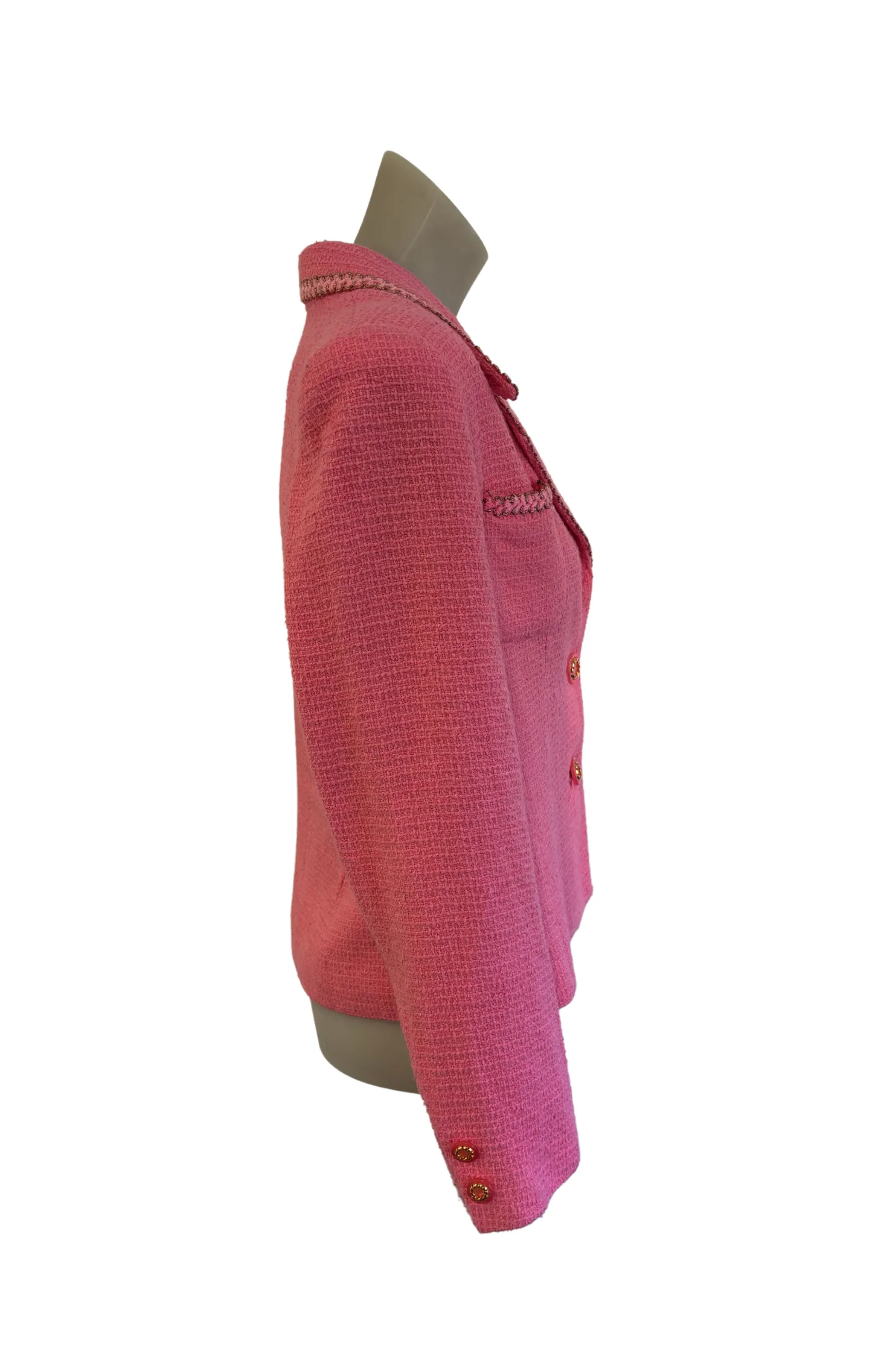 L   D Fashion Collection vintage bubblegum pink blazer, 40