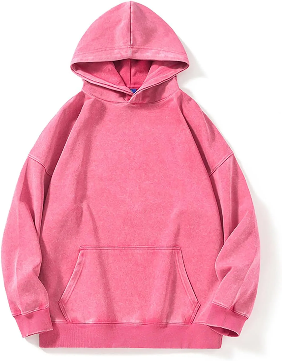 Mens Hoodie Comfy Hood Long Sleeve Lightweight Drawstring Sweatshirt Trendy Outerwear Casual Hoodies