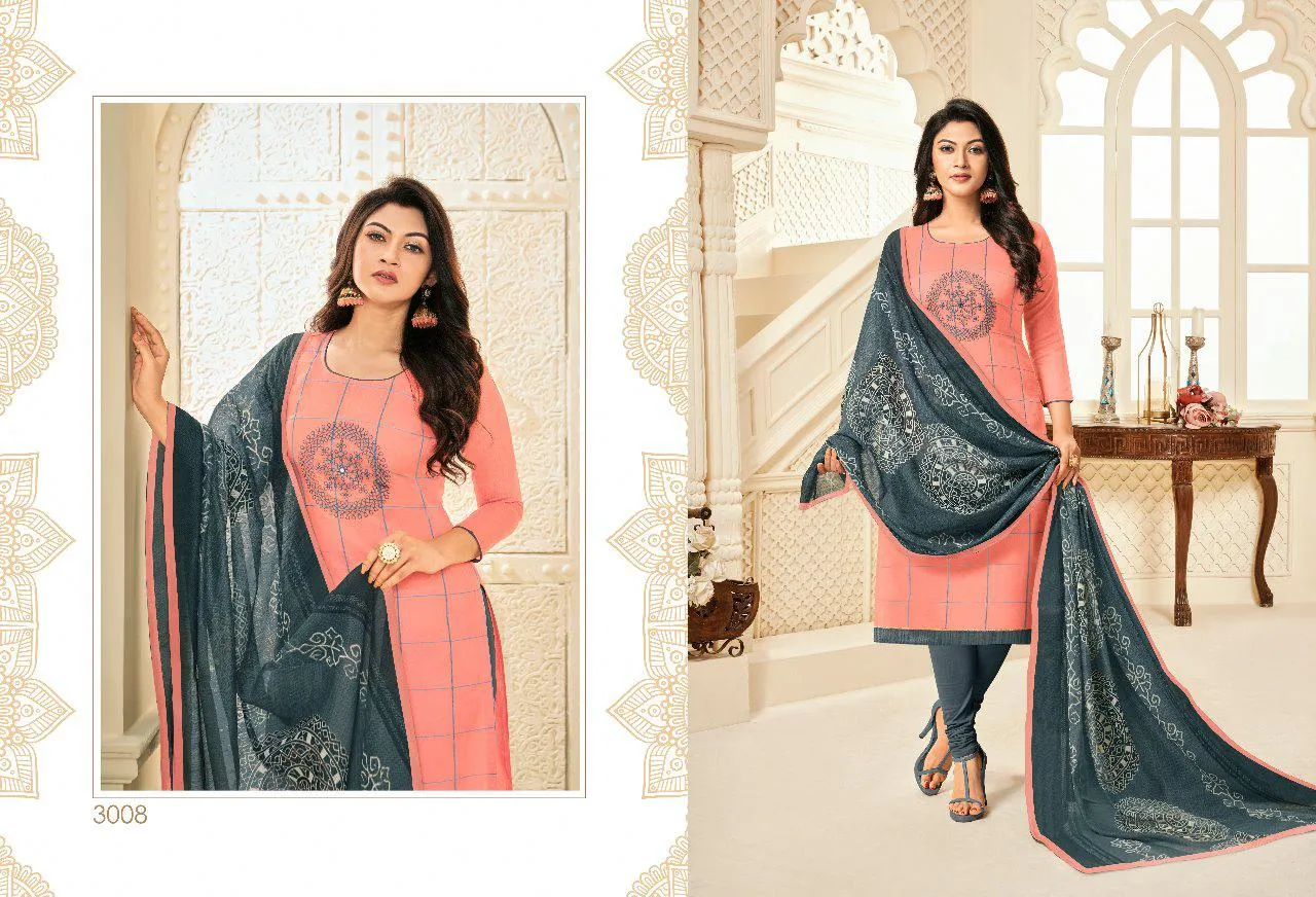 Oscar Vol 13 Pure Cotton Fabric Casual Wear Salwar Suits
