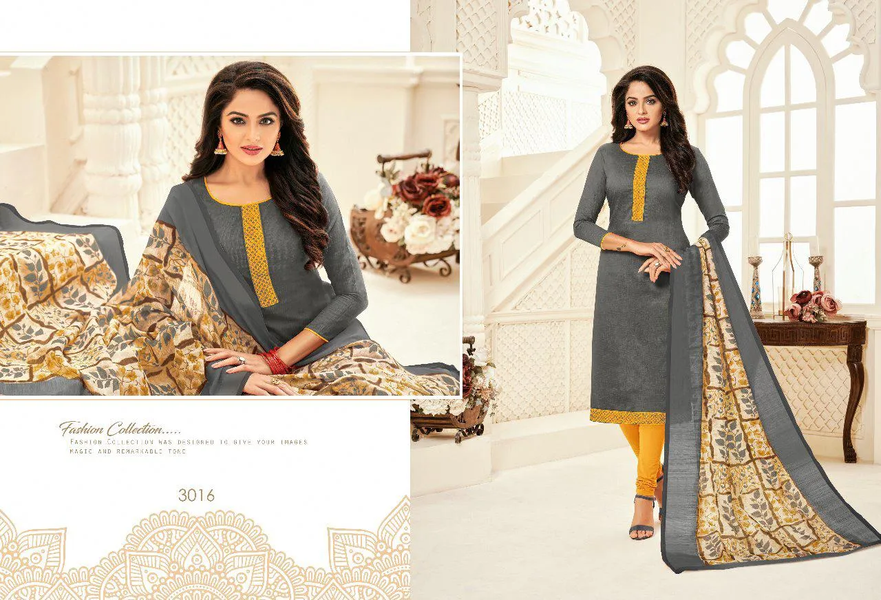Oscar Vol 13 Pure Cotton Fabric Casual Wear Salwar Suits
