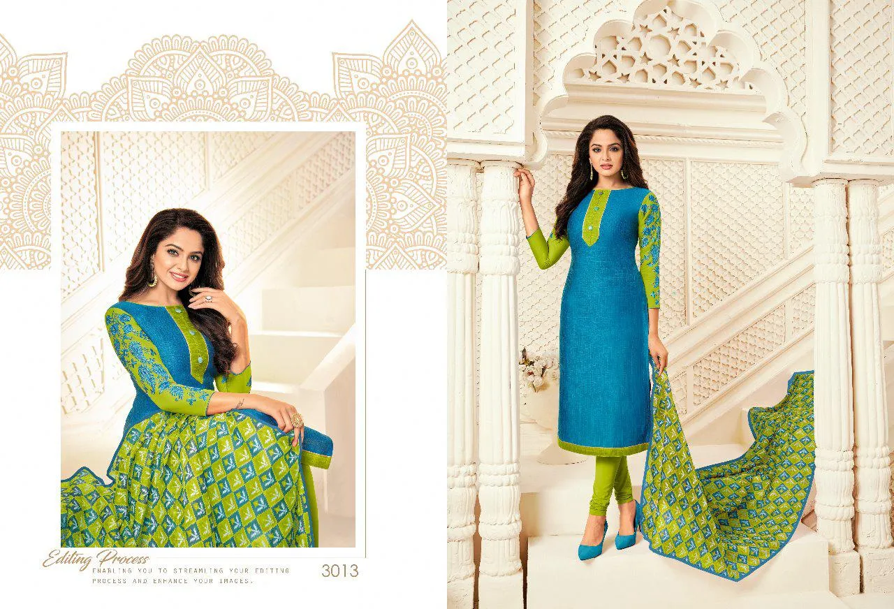 Oscar Vol 13 Pure Cotton Fabric Casual Wear Salwar Suits