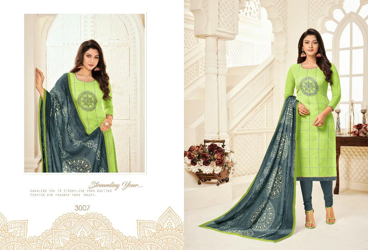 Oscar Vol 13 Pure Cotton Fabric Casual Wear Salwar Suits