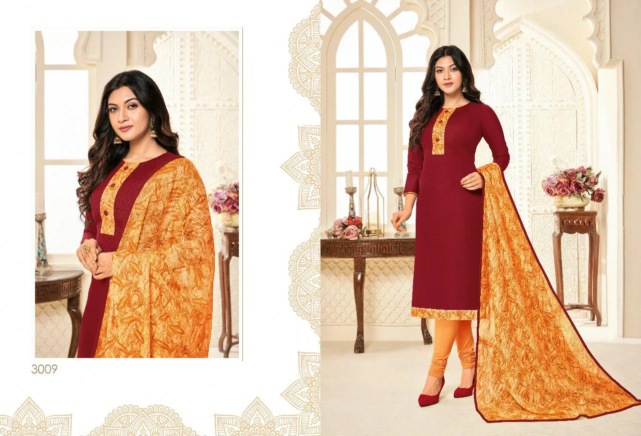Oscar Vol 13 Pure Cotton Fabric Casual Wear Salwar Suits
