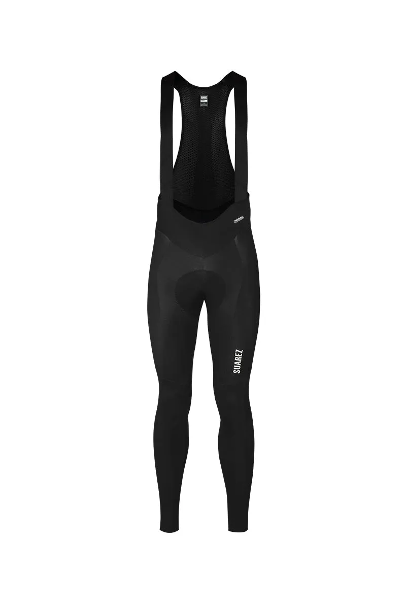 Scale Mens Thermal Bib Tights Black by Suarez