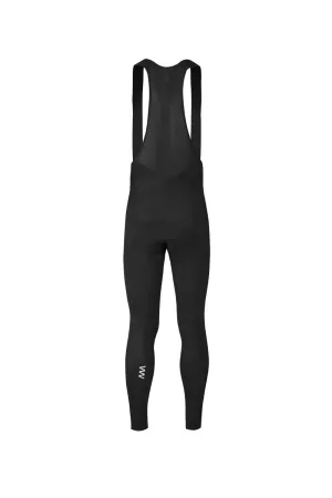 Scale Mens Thermal Bib Tights Black by Suarez