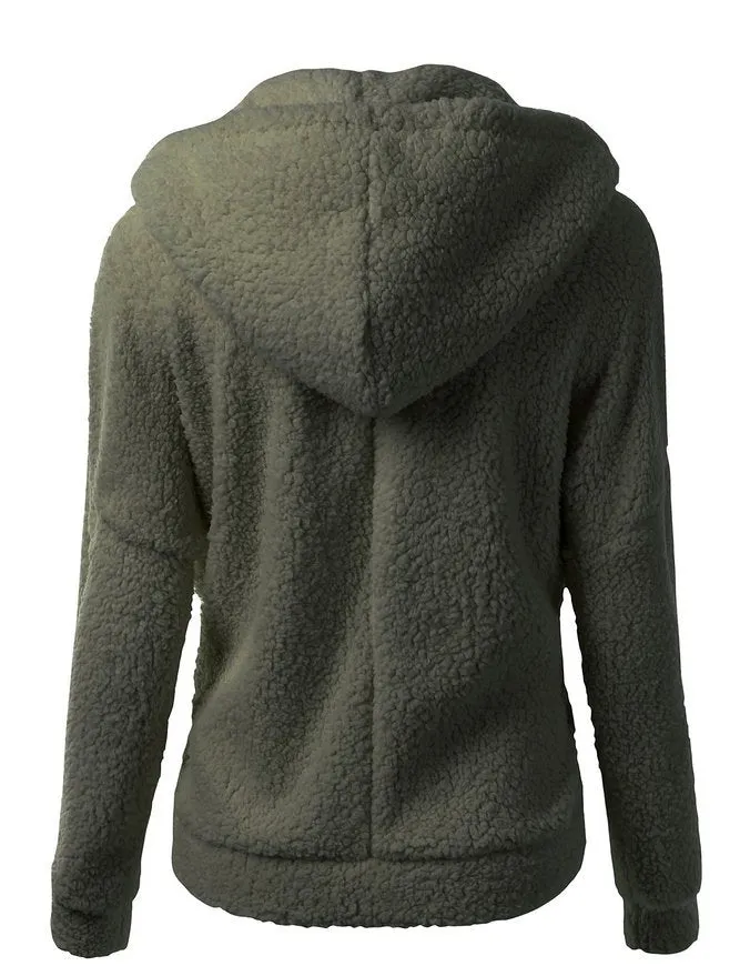 Soft Fleece Sweater Coat