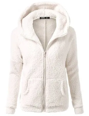Soft Fleece Sweater Coat