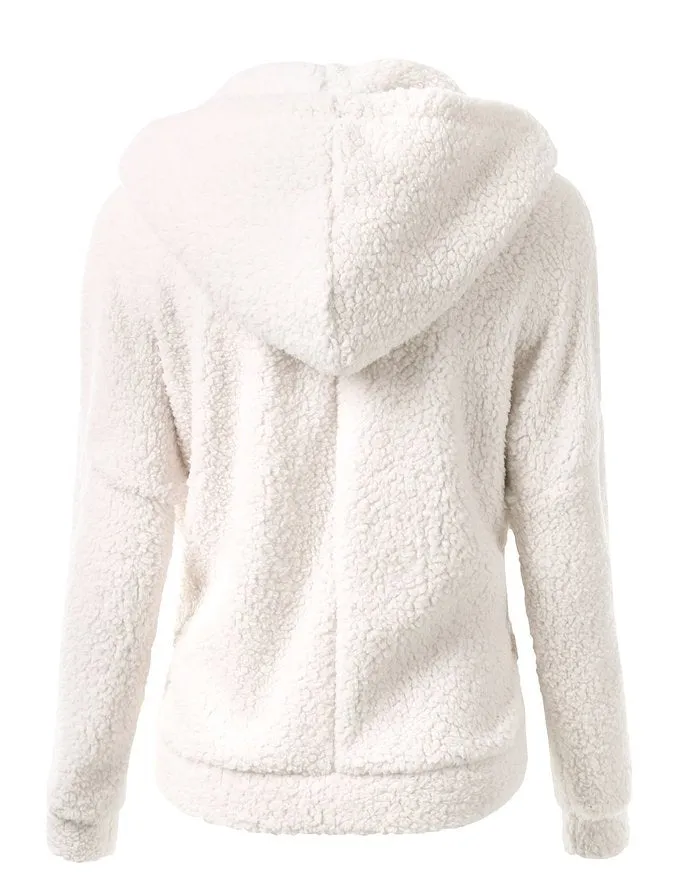 Soft Fleece Sweater Coat