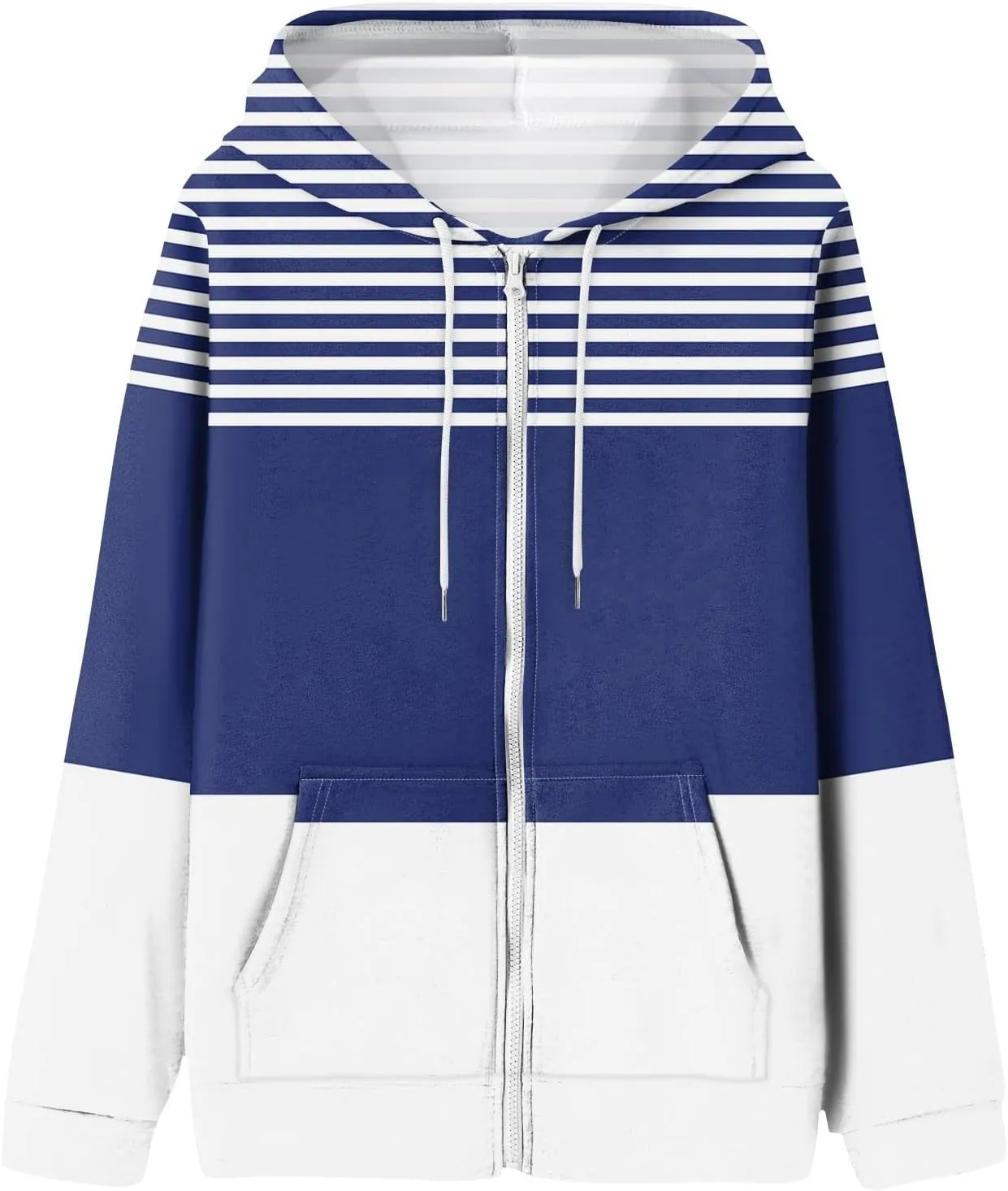 Sweatshirt for Women,Womens Workout Zip Up Sweatshirts Fall Plus Size Long Sleeve Jacket with Poickets